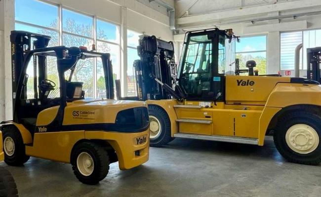 Cablesteel: carrelli elevatori Yale sempre disponibili a Brescia e provincia